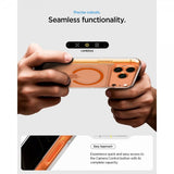 Spigen iPhone 17 Pro Max Cover Ultra Hybrid MagFit Klar Orange