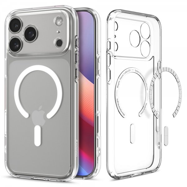 Spigen iPhone 17 Pro Max Cover Ultra Hybrid MagFit Clear White