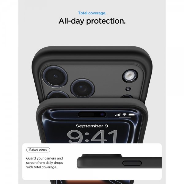 Spigen iPhone 17 Pro Max Cover Ultra Hybrid MagFit Frost Black