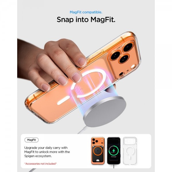 Spigen iPhone 17 Pro Max Cover Ultra Hybrid MagFit Frost White