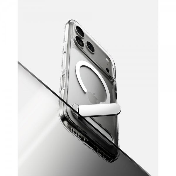 Spigen iPhone 17 Pro Max Cover Ultra Hybrid S MagFit Klar Hvid