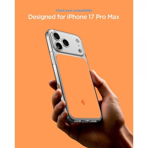 Spigen iPhone 17 Pro Max Cover Ultra Hybrid T MagFit Glossy Orange