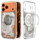 Spigen iPhone 17 Pro Max Cover Ultra Hybrid Zero One MagFit Natural Titanium