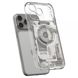 Spigen iPhone 17 Pro Max Cover Ultra Hybrid Zero One MagFit Natural Titanium