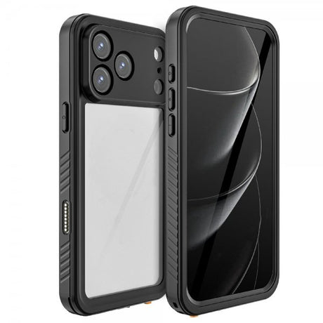 Redpepper iPhone 17 Pro Max Cover Vandtæt IP68 Sort