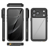Redpepper iPhone 17 Pro Max Cover Vandtæt IP68 Sort