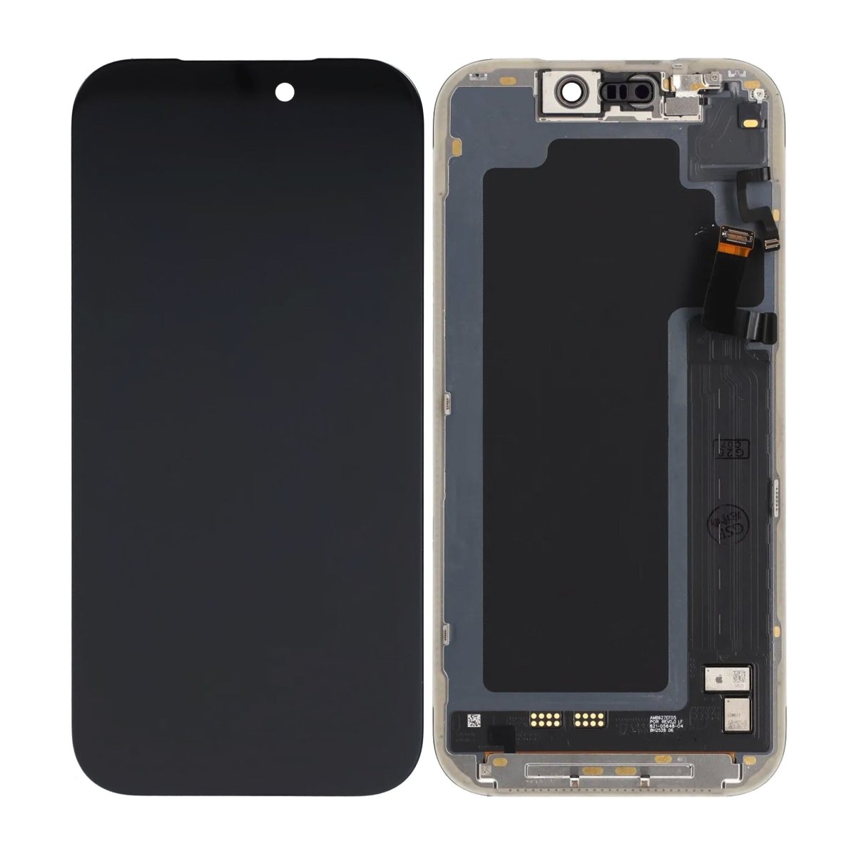 Original brugt OLED-skærm til iPhone 17 Pro – diagnosticering bestået