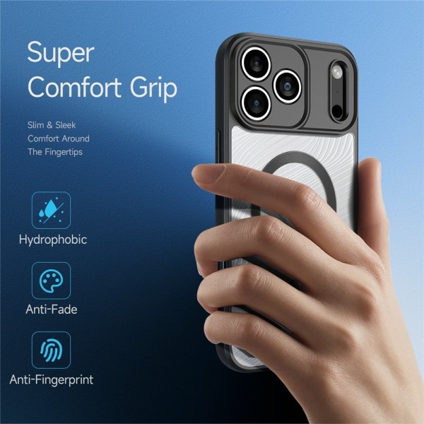 Dux Ducis iPhone 17 Pro Skal Aimo Series MagSafe Sort