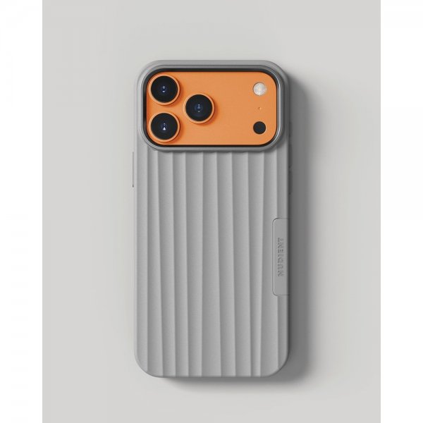 Nudient iPhone 17 Pro Cover Bold Case MagSafe Urban Grey