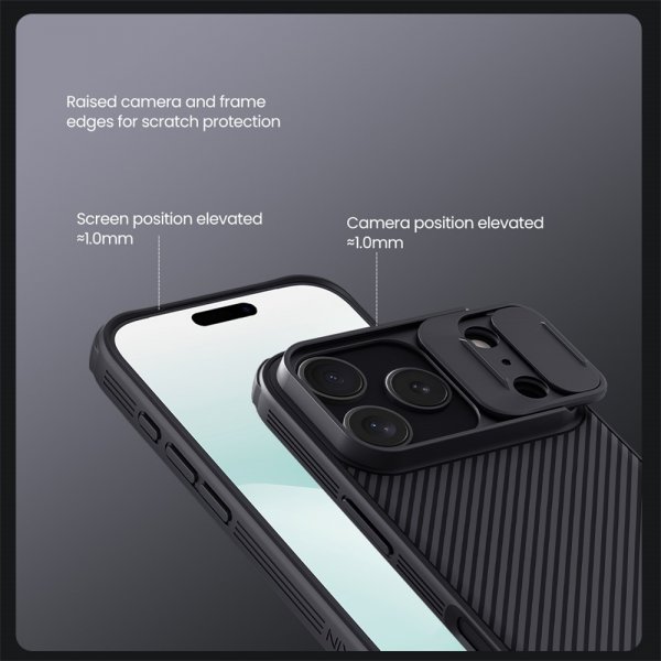 Nillkin iPhone 17 Pro Cover CamShield Pro MagSafe Sort