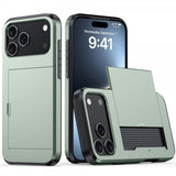 iPhone 17 Pro Cover Card Slide Grøn