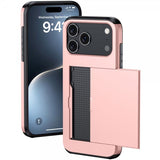 iPhone 17 Pro Cover Card Slide Rosaguld