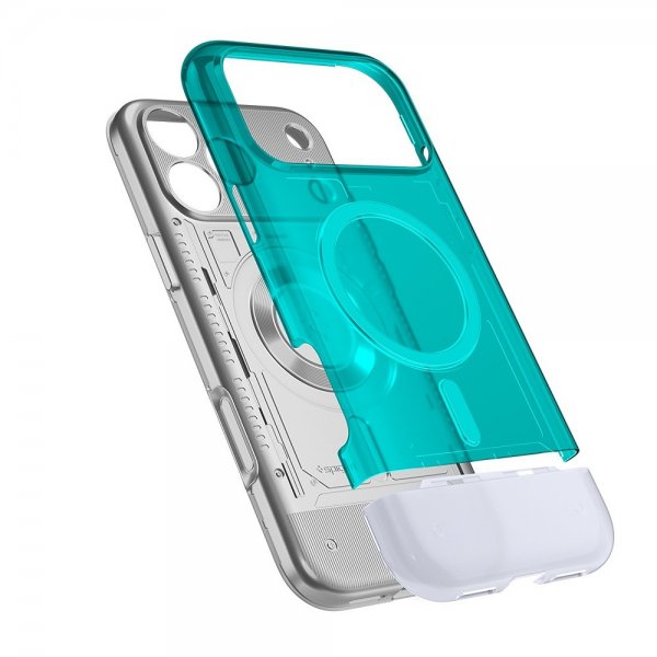 Spigen iPhone 17 Pro Cover Classic C1 MagFit Bondi Blue