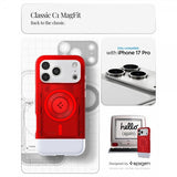 Spigen iPhone 17 Pro Cover Classic C1 MagFit Ruby