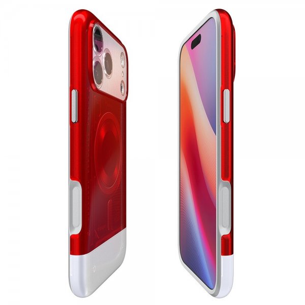 Spigen iPhone 17 Pro Cover Classic C1 MagFit Ruby