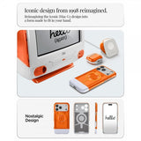 Spigen iPhone 17 Pro Cover Classic C1 MagFit Tangerine