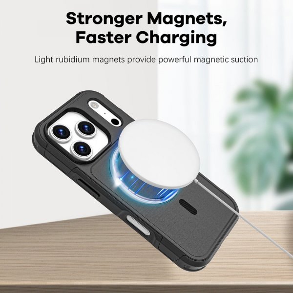 4smarts iPhone 17 Pro Cover Defend Etui Ultimag Sort