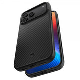 Spigen iPhone 17 Pro Cover Enzo Aramid T MagFit Sort
