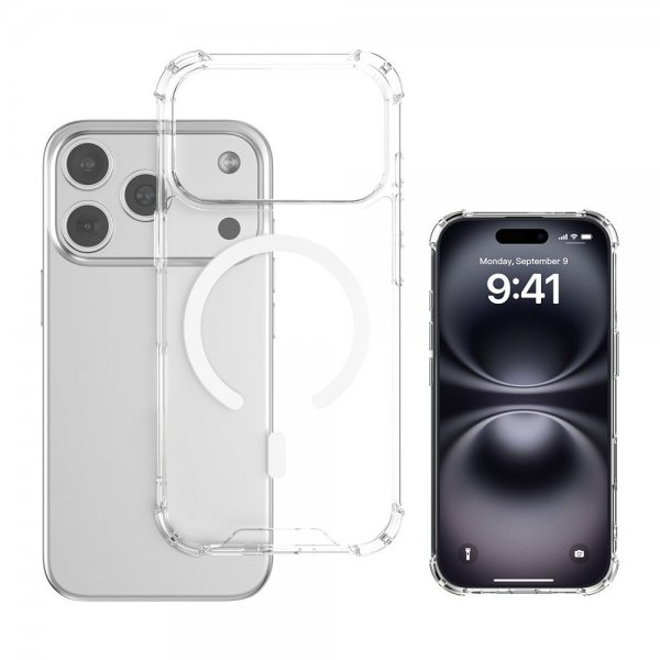 4smarts iPhone 17 Pro Cover Ibiza MagSafe Transparent