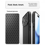 Spigen iPhone 17 Pro Cover Liquid Air Matte Black