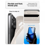 Spigen iPhone 17 Pro Cover Liquid Air Natural Titanium