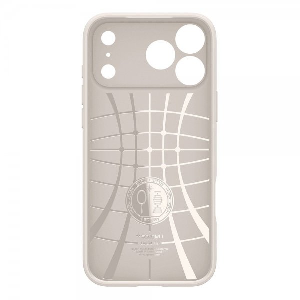 Spigen iPhone 17 Pro Cover Liquid Air Natural Titanium