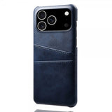 iPhone 17 Pro Cover med to Kortlommer Blå