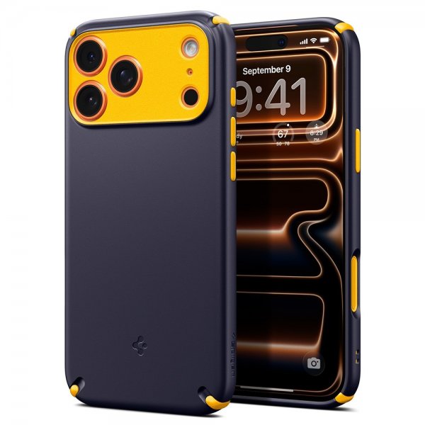 Spigen iPhone 17 Pro Cover Nano Pop Hybrid MagFit Blueberry Navy