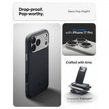 Spigen iPhone 17 Pro Cover Nano Pop MagFit Black Sesame