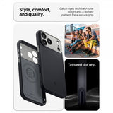 Spigen iPhone 17 Pro Cover Nano Pop MagFit Black Sesame