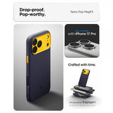 Spigen iPhone 17 Pro Cover Nano Pop MagFit Blueberry Navy