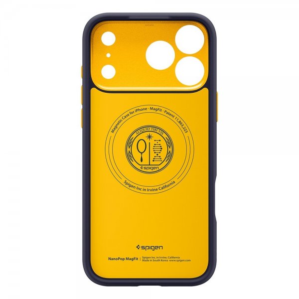 Spigen iPhone 17 Pro Cover Nano Pop MagFit Blueberry Navy