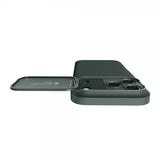 Spigen iPhone 17 Pro Cover Optik Armor MagFit Abyss Green