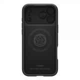 Spigen iPhone 17 Pro Cover Optik Armor MagFit Sort