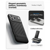 Spigen iPhone 17 Pro Cover Parallax S MagFit Matte Black
