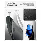 Spigen iPhone 17 Pro Cover Silicone Fit MagFit Abyss Green