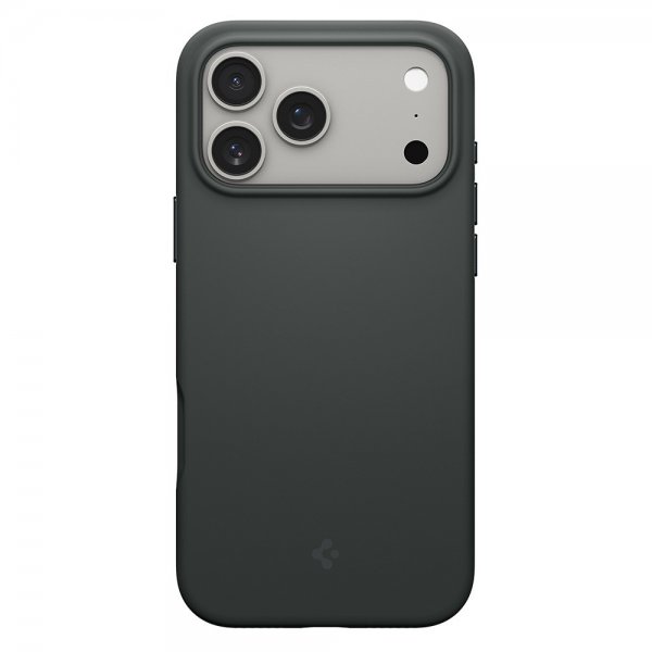 Spigen iPhone 17 Pro Cover Silicone Fit MagFit Abyss Green