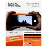 Spigen iPhone 17 Pro Cover Silicone Fit MagFit Cosmic Orange