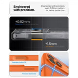 Spigen iPhone 17 Pro Cover Silicone Fit MagFit Cosmic Orange