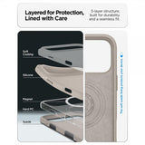 Spigen iPhone 17 Pro Cover Silicone Fit MagFit Stone