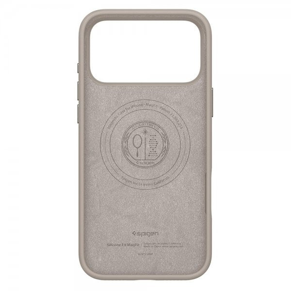 Spigen iPhone 17 Pro Cover Silicone Fit MagFit Stone