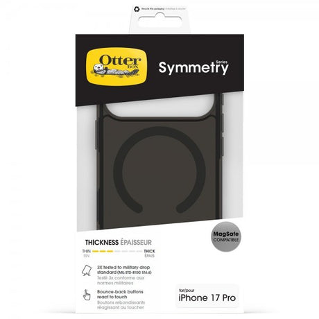 Otterbox iPhone 17 Pro Cover Symmetry Clear MagSafe Black Mist
