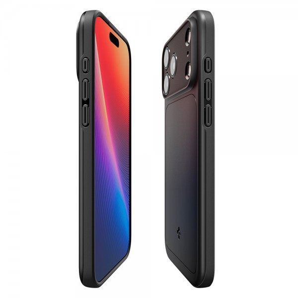 Spigen iPhone 17 Pro Cover Thin Fit MagFit Sort