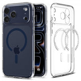 Spigen iPhone 17 Pro Cover Ultra Hybrid MagFit Clear Deep Blue