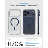 Spigen iPhone 17 Pro Cover Ultra Hybrid MagFit Clear Deep Blue