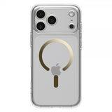 Spigen iPhone 17 Pro Cover Ultra Hybrid MagFit Clear Gold