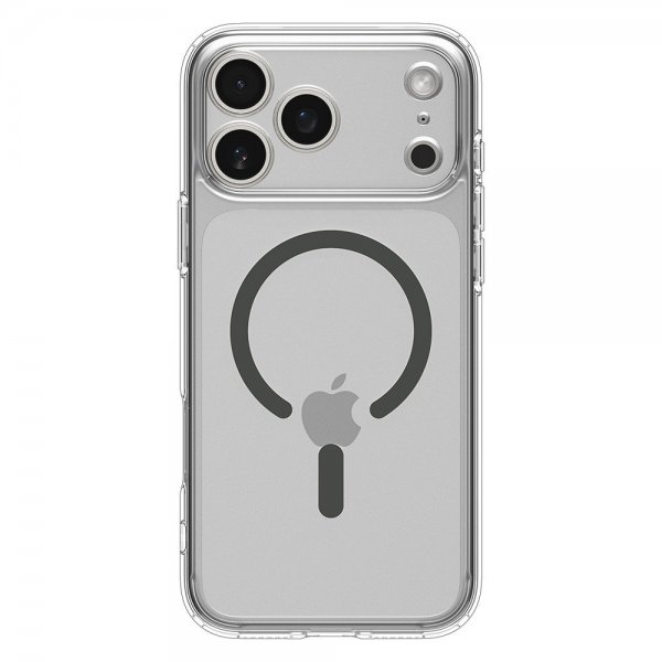 Spigen iPhone 17 Pro Cover Ultra Hybrid MagFit Clear Graphite