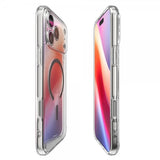 Spigen iPhone 17 Pro Cover Ultra Hybrid MagFit Clear Graphite