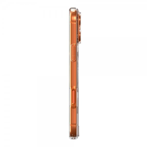 Spigen iPhone 17 Pro Cover Ultra Hybrid MagFit Clear Orange