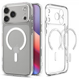 Spigen iPhone 17 Pro Cover Ultra Hybrid MagFit Clear White